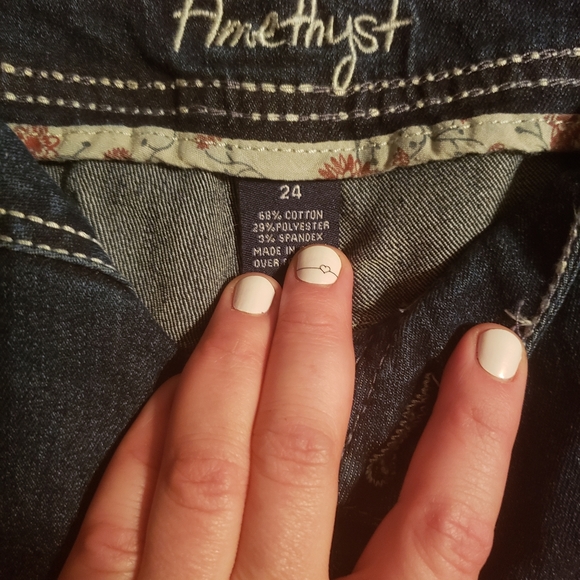 Brand new plus size amethyst jean shorts - Picture 3 of 3